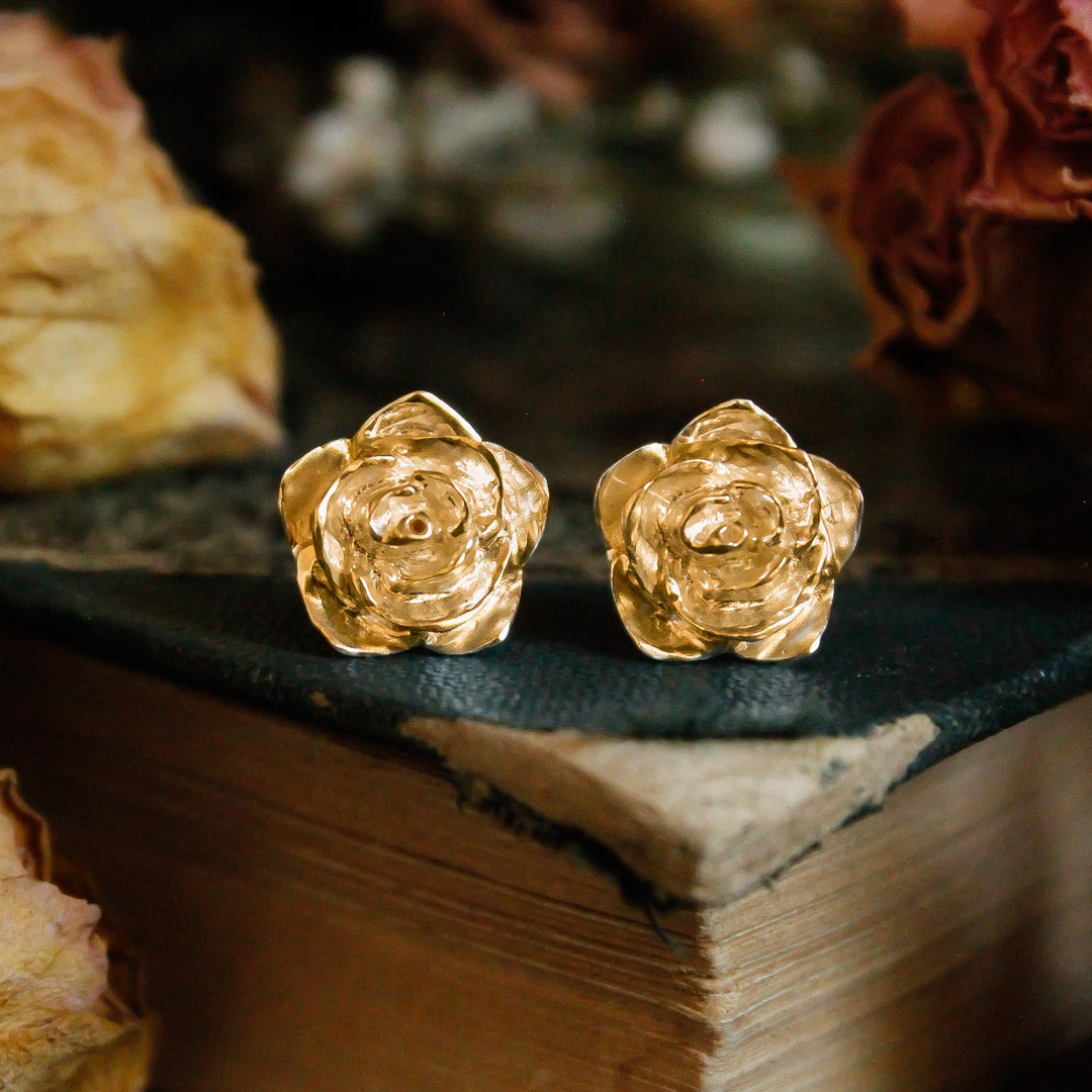 Aros Rosa mediana Gold