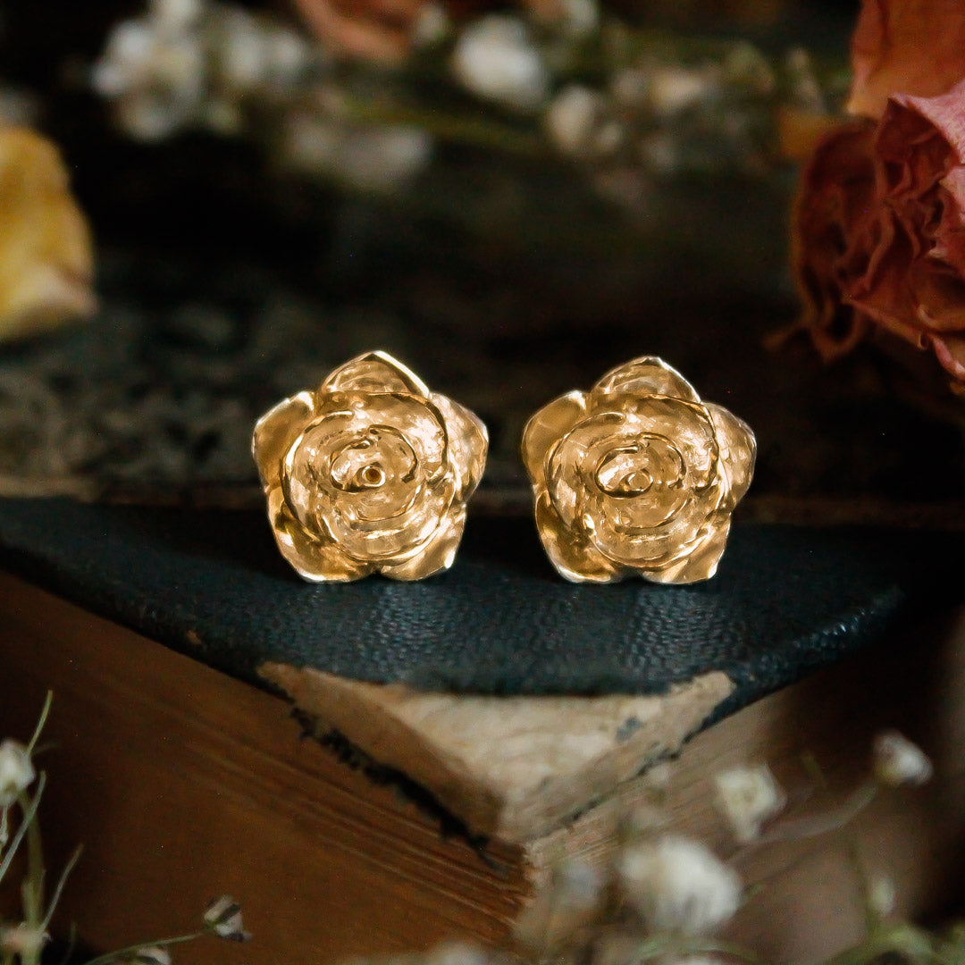 Aros Rosa mediana Gold