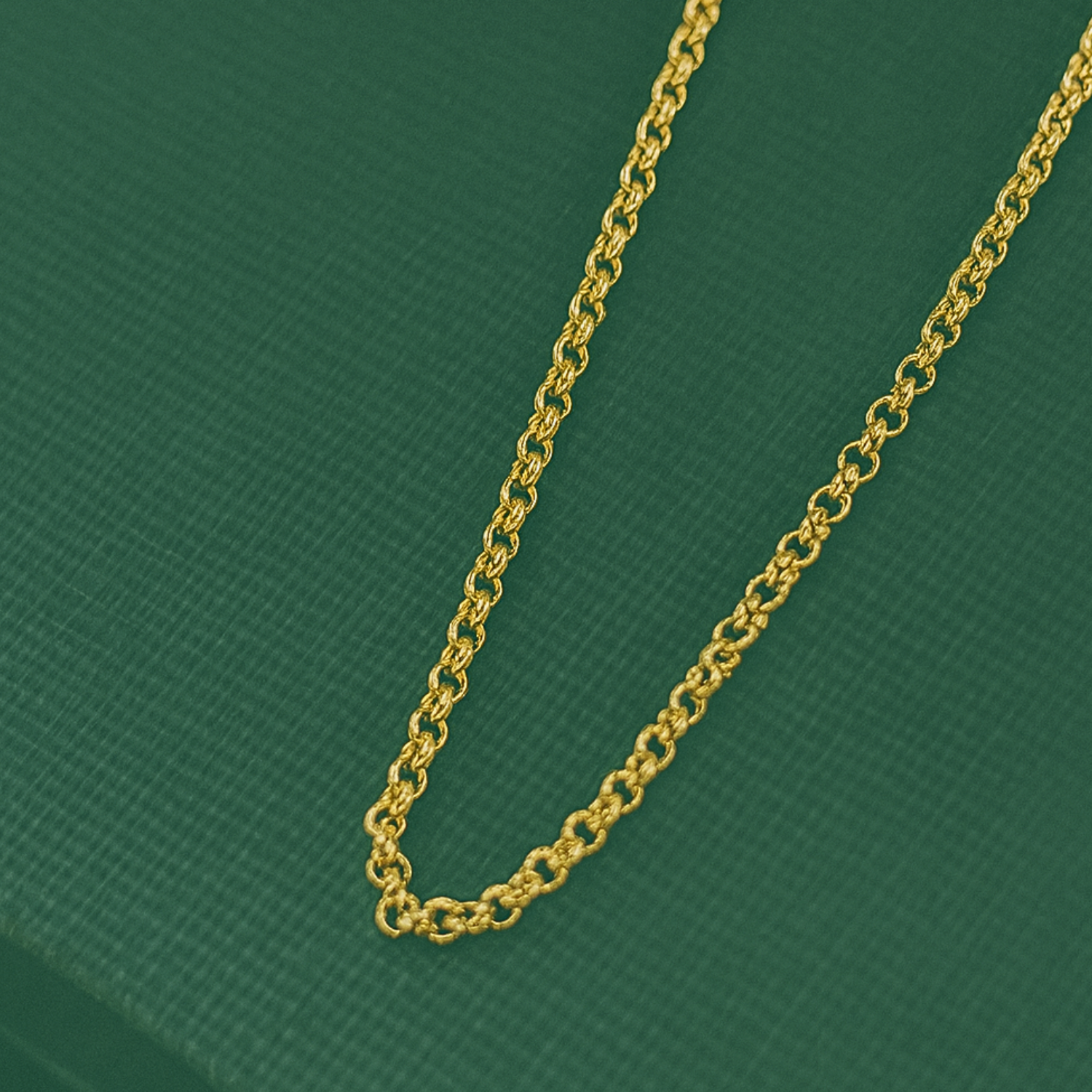 Cadena Rolo delgada 50 cm