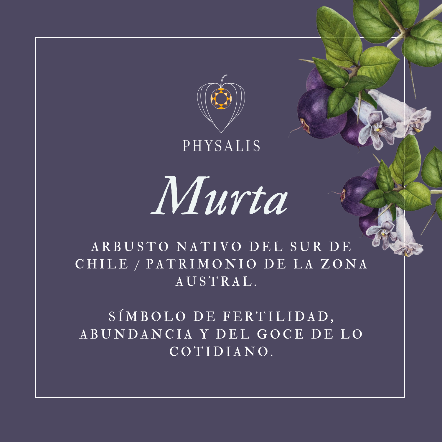 Medallita Murta Dorada
